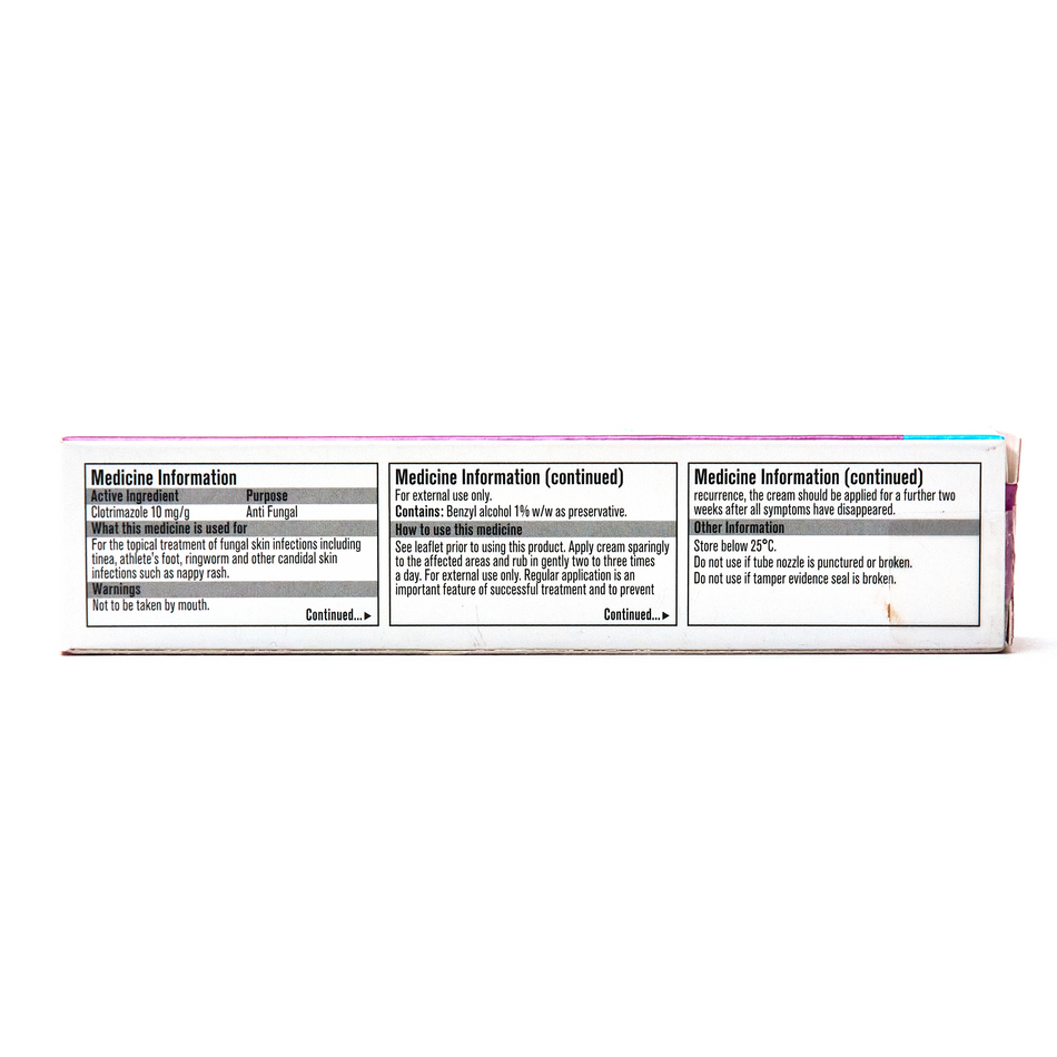 Amcal Anti Fungal Cream Broad Spectrum Treat Tinea Athlete's Foot 20g