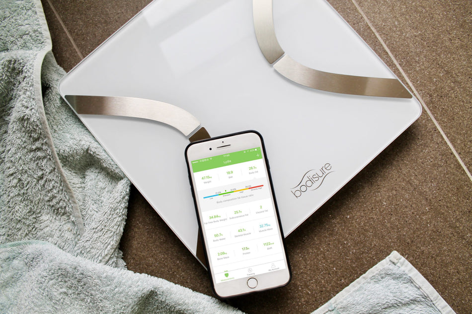 Bodisure Smart Body Composition Scale  BBC100-WH --- White