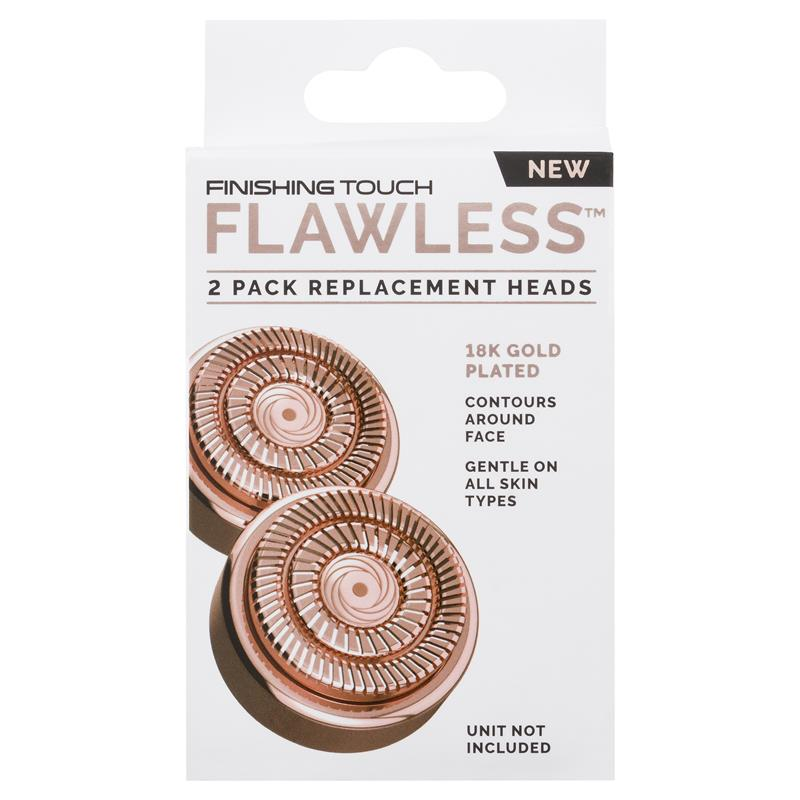 Flawless Finishing Touch Gen 2 Face Replacement Heads 2 Pack
