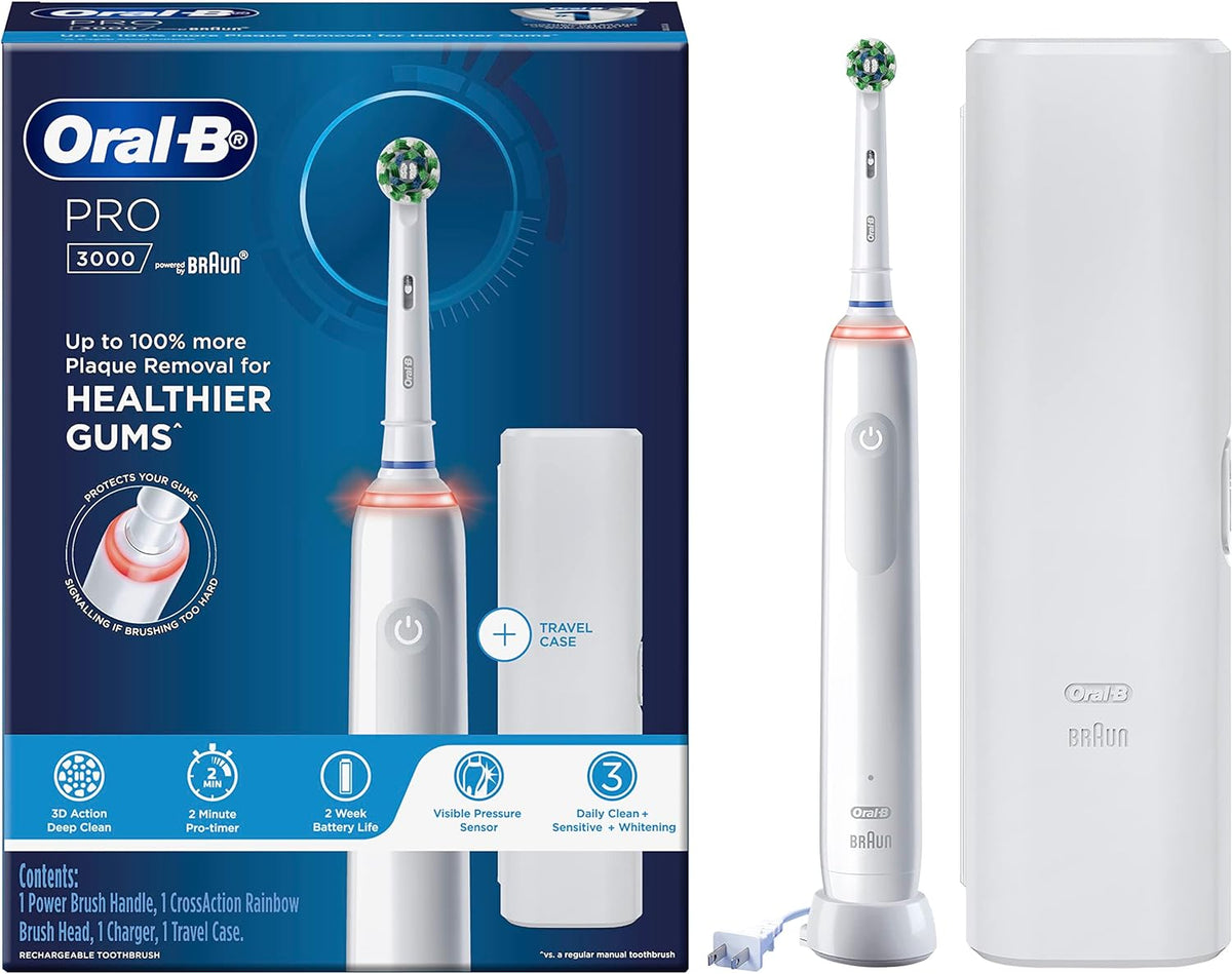 Oral-B Pro 3000 Electric Toothbrush – Scown's Pharmacy