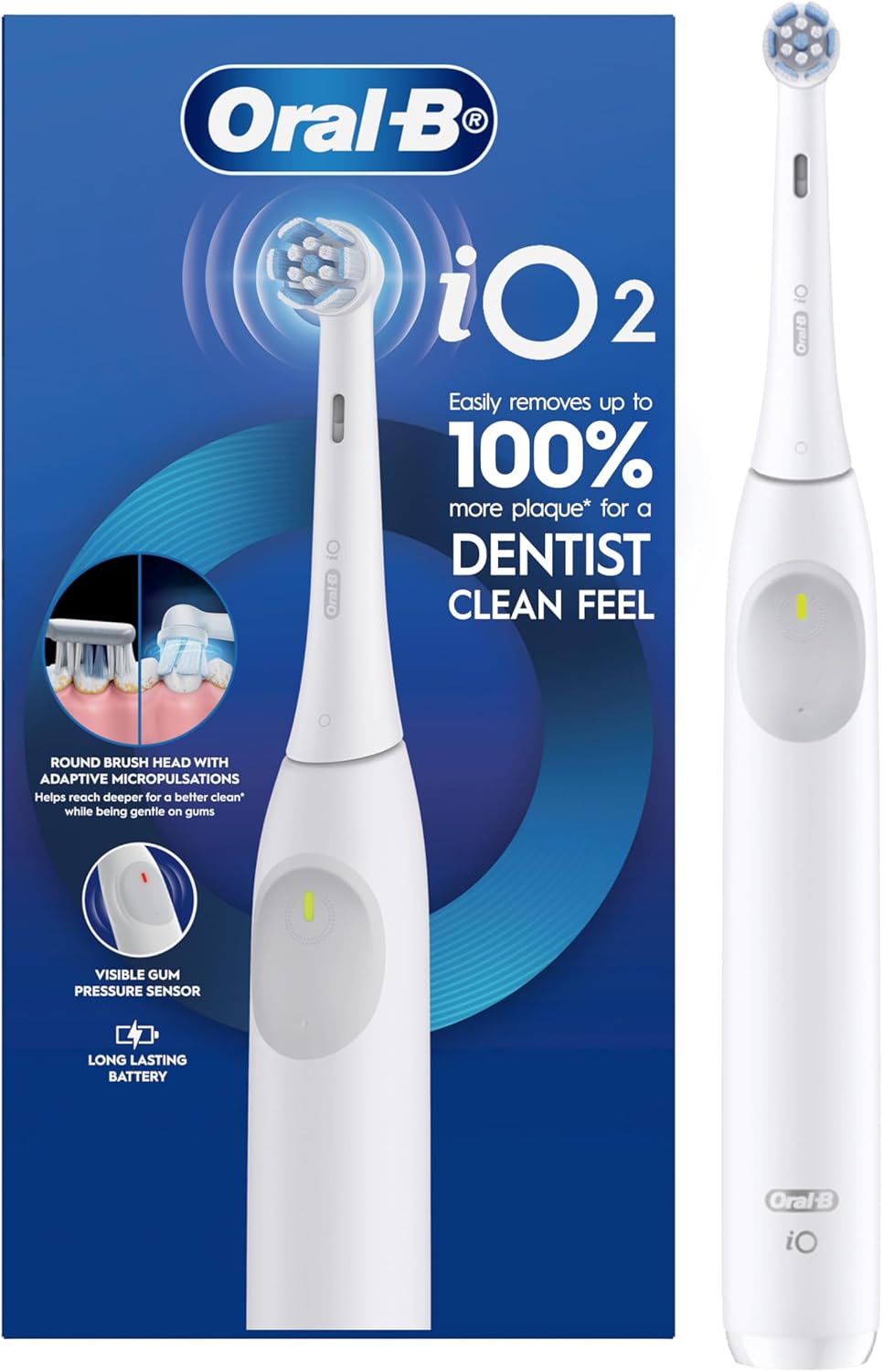 Oral-B iO Series 2 Electric Toothbrush White – Scown's Pharmacy