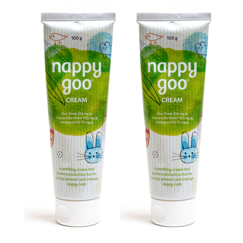 2 x Nappy Goo Cream 100g Value Pack Royal Children's Hospital Melbourne