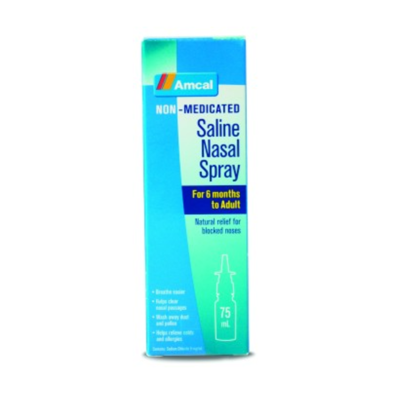 Amcal Saline Non-Medicated Nasal Spray 75 mL
