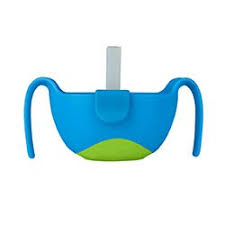 b.box Kids Bowl + Straw - Ocean Breeze - Snack & sip - BPA Free
