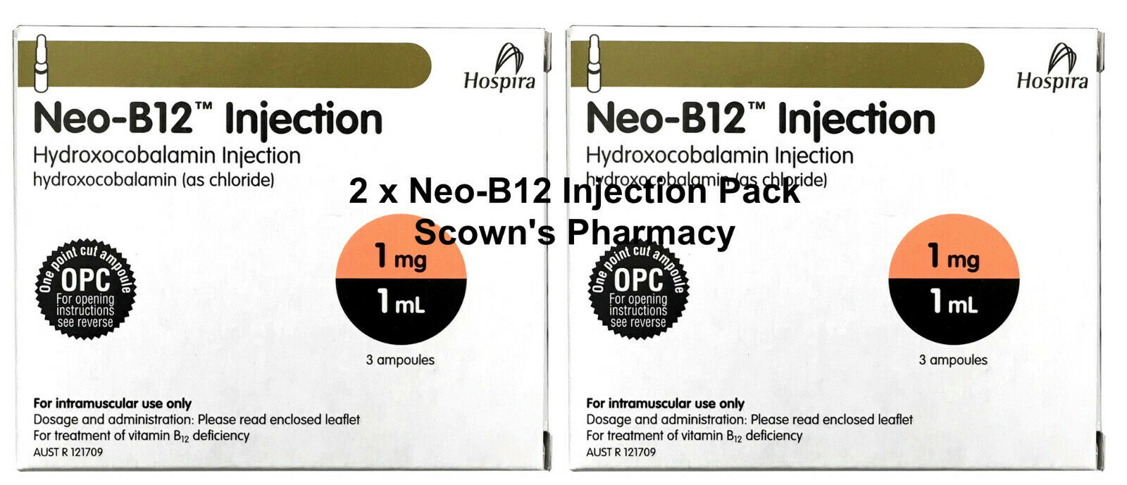 2x Neo-B12 Double Pack Prevention & Treatment of Anaemias Vitamin B12 –  Scown's Pharmacy
