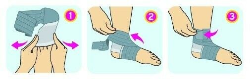 3M Futuro For Her Wrap Around Slim Ankle Support Small Medium Compression