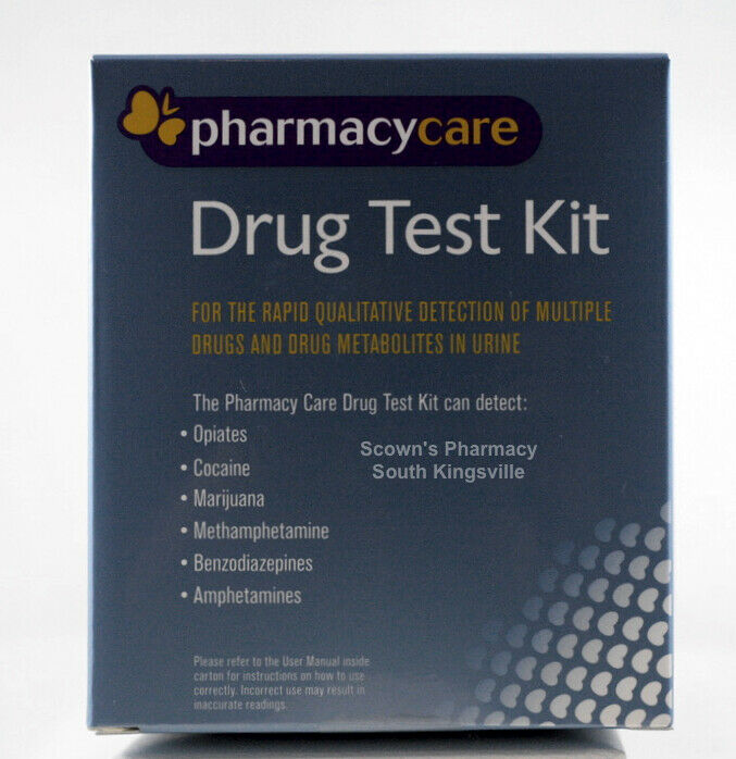 Pharmacy Care Drug Test Kit Rapid Urine Screening for THC MDMA METH COC & More