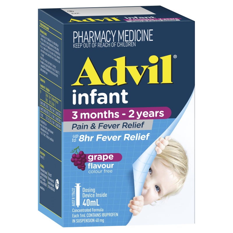 Advil Infant's 3 Months – 2 Years Old Drops Suspension 40mL