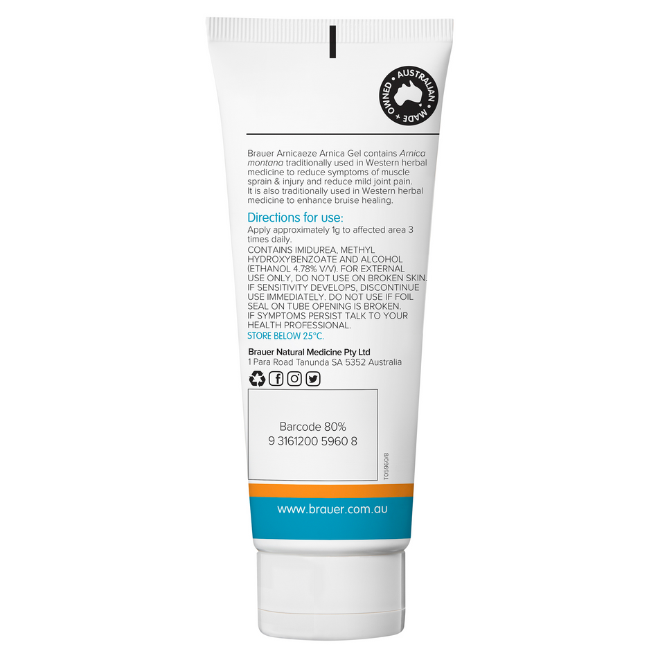 Brauer Sport Arnicaeze Arnica Gel 100g