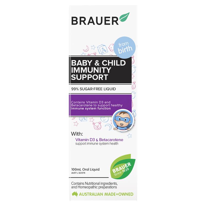 Brauer Baby & Child Immunity Support 100mL