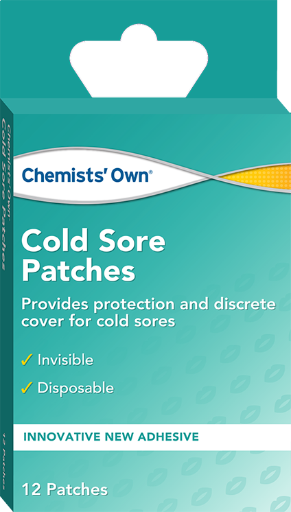 Chemists Own Cold Sore Patches 12 Pack