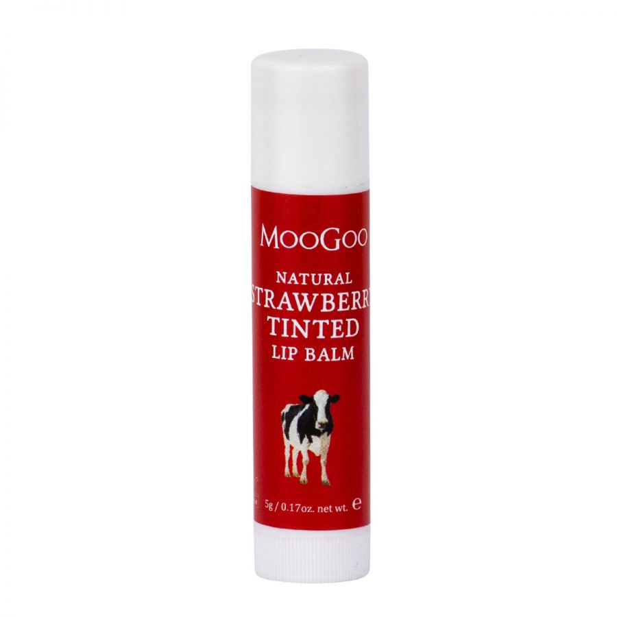 MooGoo Edible Lip Balm Stawberry Tinted 5g