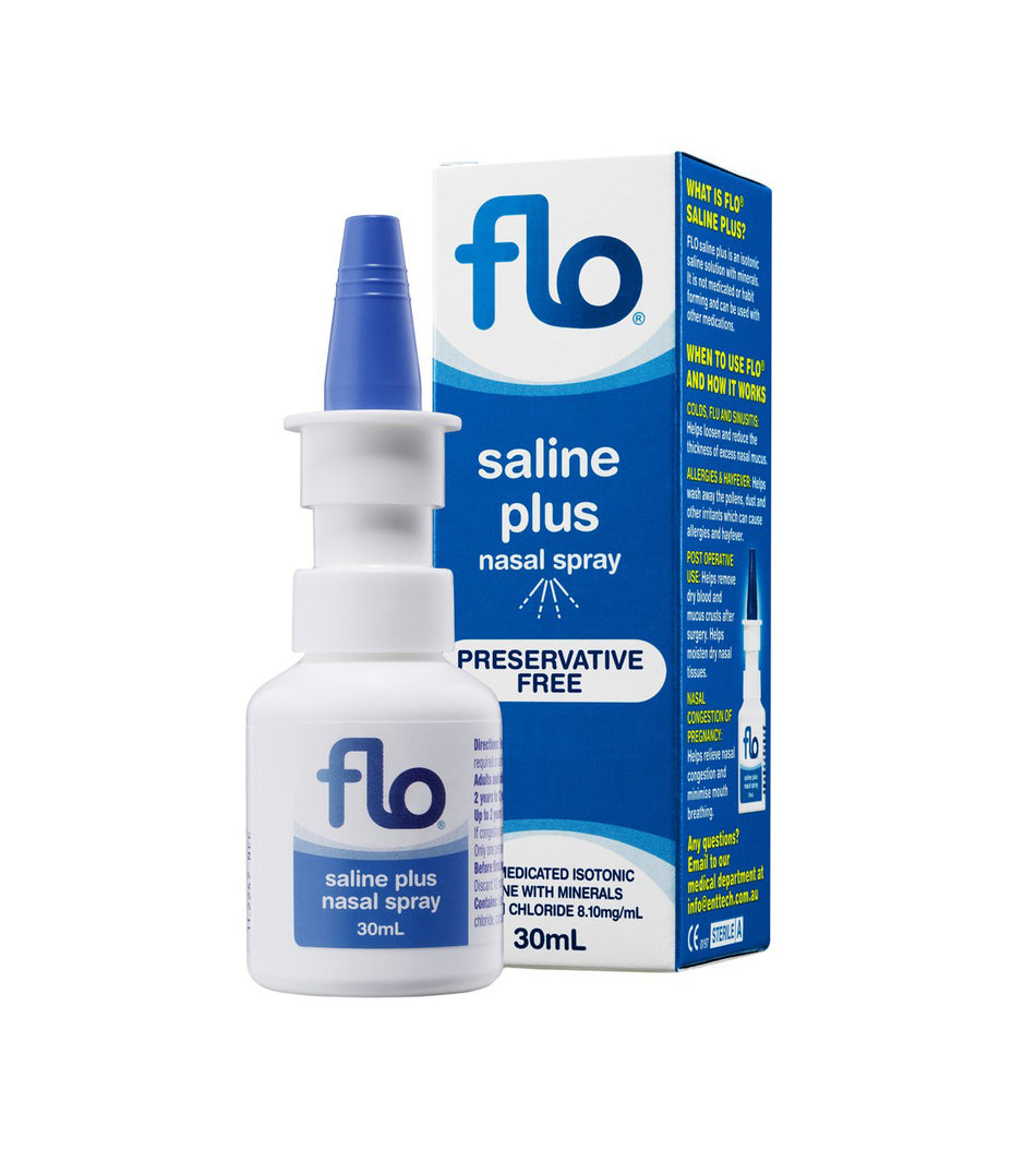 Flo Saline Plus Nasal Spray 30ml