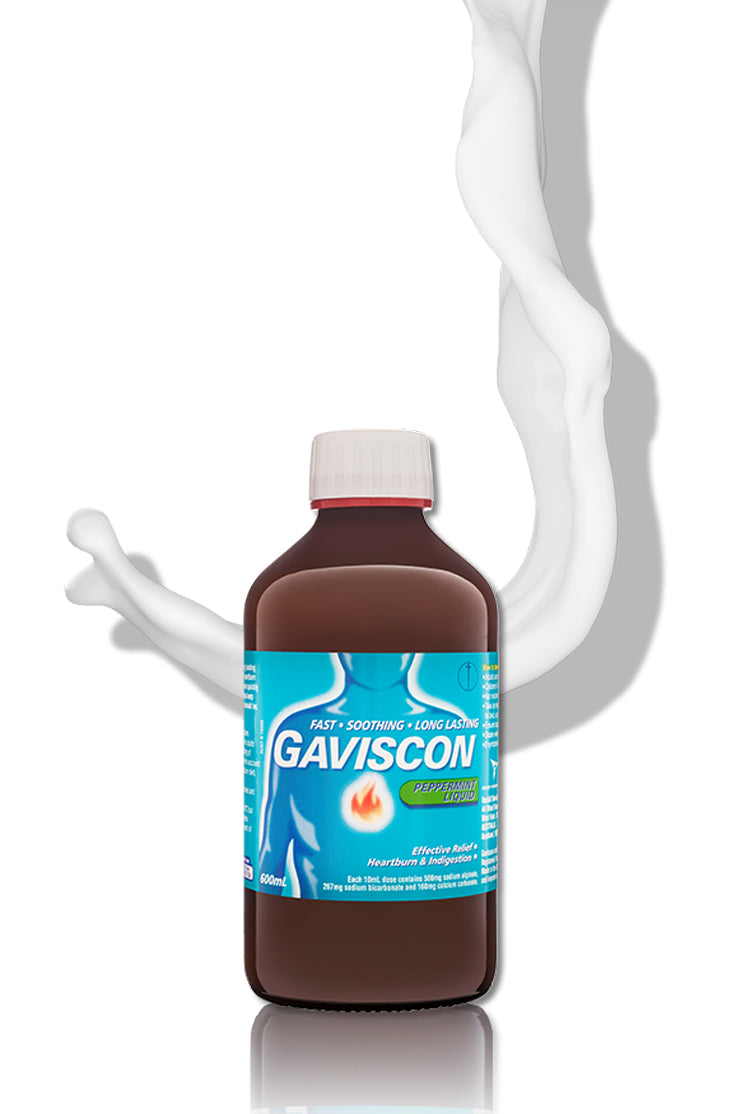 Gaviscon Core Peppermint Liquid Heartburn & Indigestion Relief 600ml