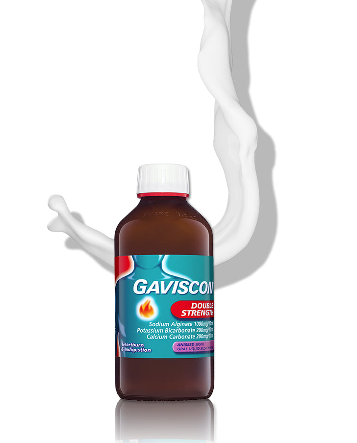 Gaviscon Double Strength Aniseed Liquid Heartburn & Indigestion Relief 500ml