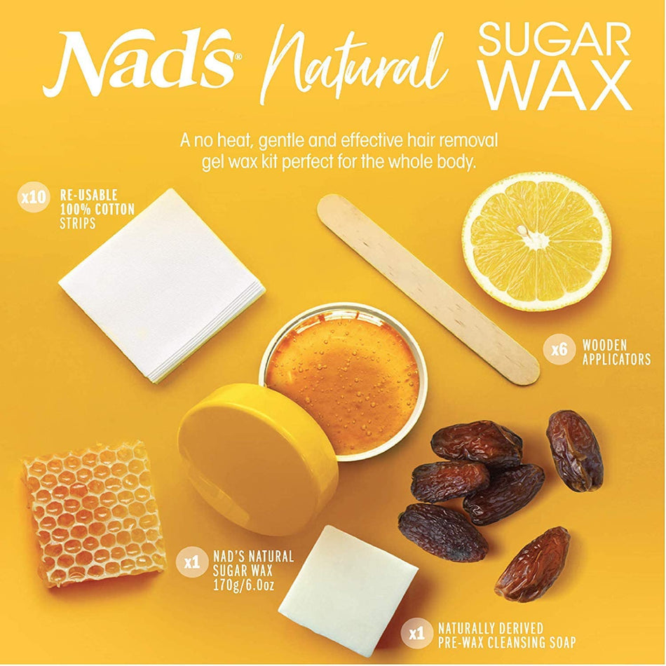 Nad's Natural Sugar Wax Hypoallergenic - 370g