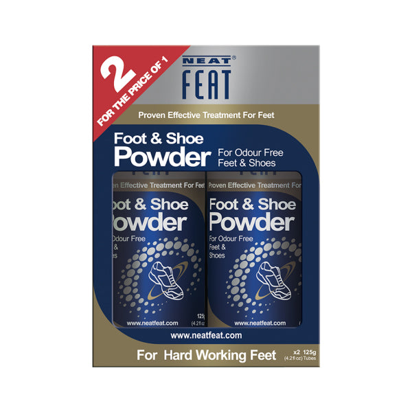 Neat Feat Shoe Powder Twin Pack 2 x 125g