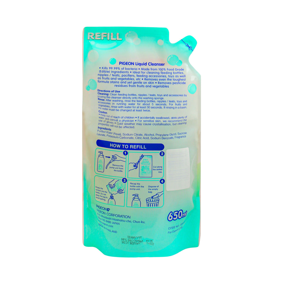 Pigeon Liquid Cleanser-Refill 650ml