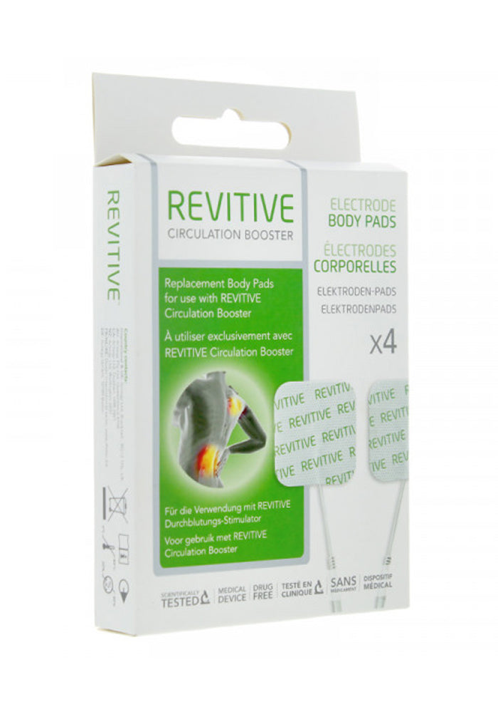 Revitive Circulation Booster Electrode Replacement Body Pads x 4