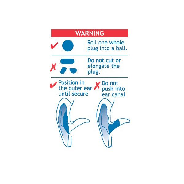 Surgipack 6251 Ear Putty Plug Silicone 3 Pairs