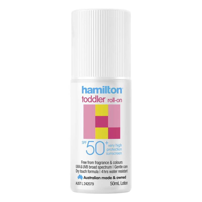 Hamilton Toddler Roll On SPF50+ 50ml