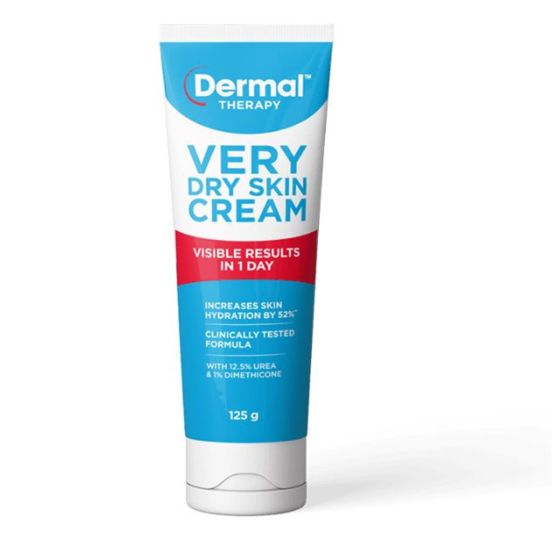Dermal Therapy Very Dry Skin Cream 125g for Intensive Moisturisation