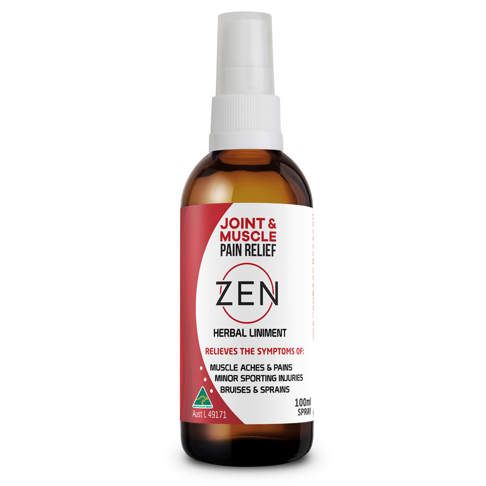 ZEN Herbal Liniment Joint & Muscle Pain Relief Spray 100mL