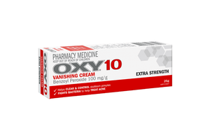 Oxy 10 Vanishing Cream 25g Clear Control Stubborn Acne & Pimples 25g