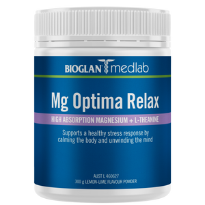 MEDLAB Mg OPTIMA RELAX Lemon Lime 300G Relaxation During Stress