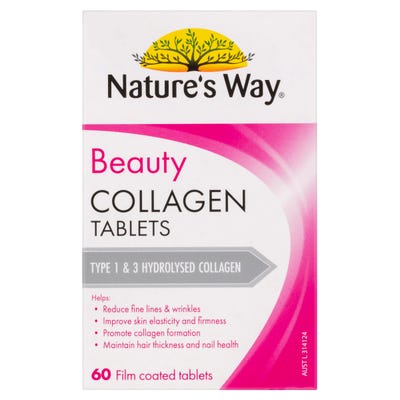 2 x Nature's Way Beauty Collagen 60 Tablets