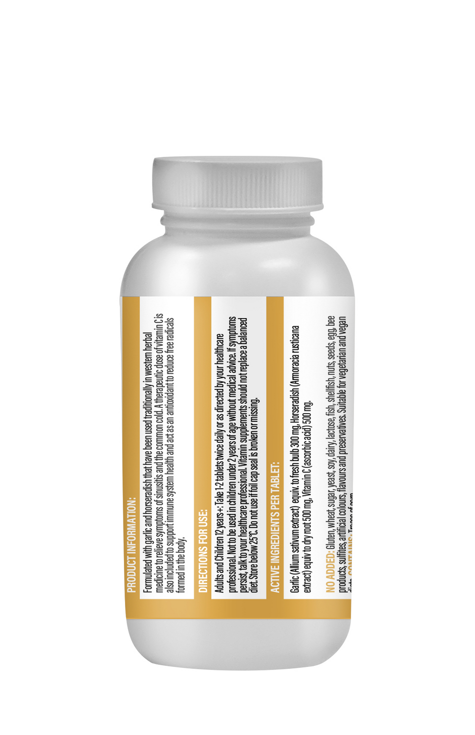 Amcal Garlic Horseradish & Vitamin C 100 Tablets