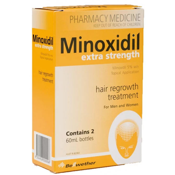 MINOXIDIL SOL 5% 60ML 2PK