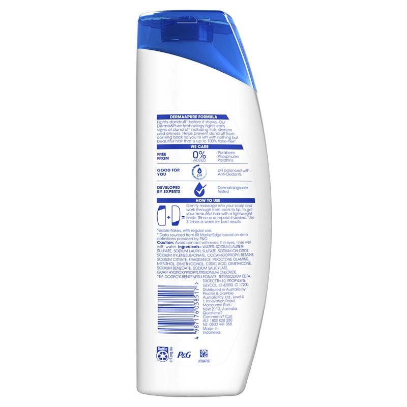 Head & Shoulders Cool Menthol 2in1 Shampoo & Conditioner 350ml