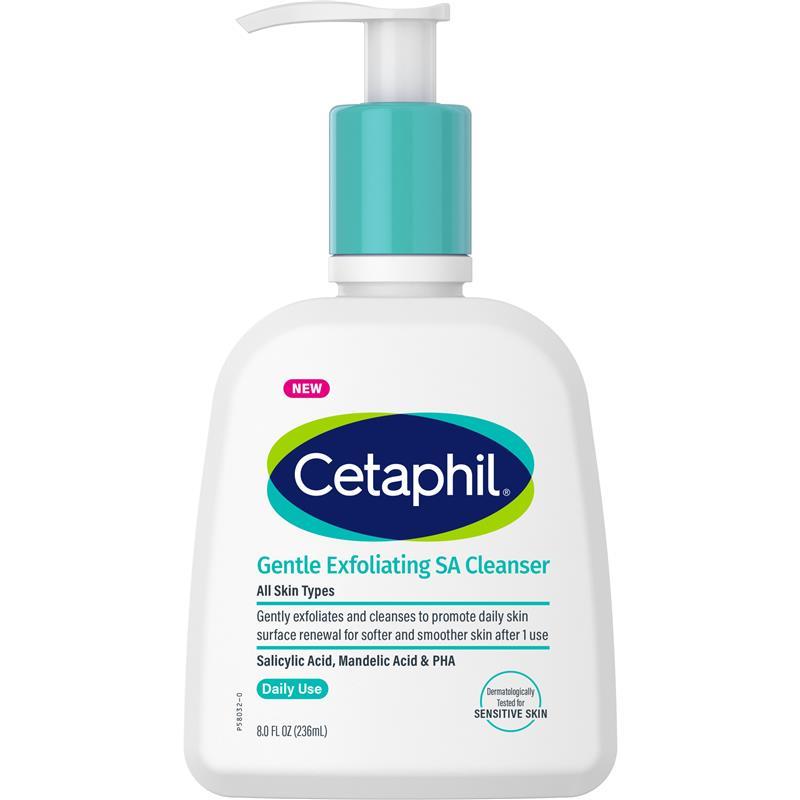 Gentle Exfoliating SA Cleanser 236mL Foaming Gel with Salicylic & Mandelic Acid