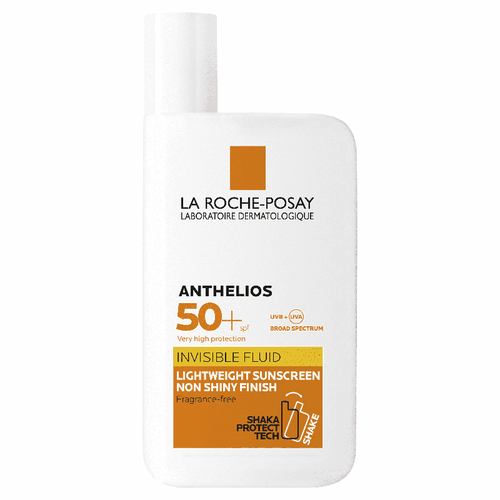 La Roche Posay SPF 50+ Anthelios Invisible Fluid - 50ml Facial Sunscreen