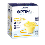 Optifast VLCD Lemon Crème Dessert Flavour Shake Sachet 8x53g