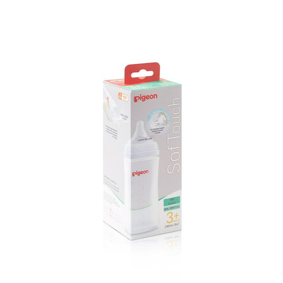 Pigeon Softouch Peristaltic Plus Wide Neck Bottle 240ml