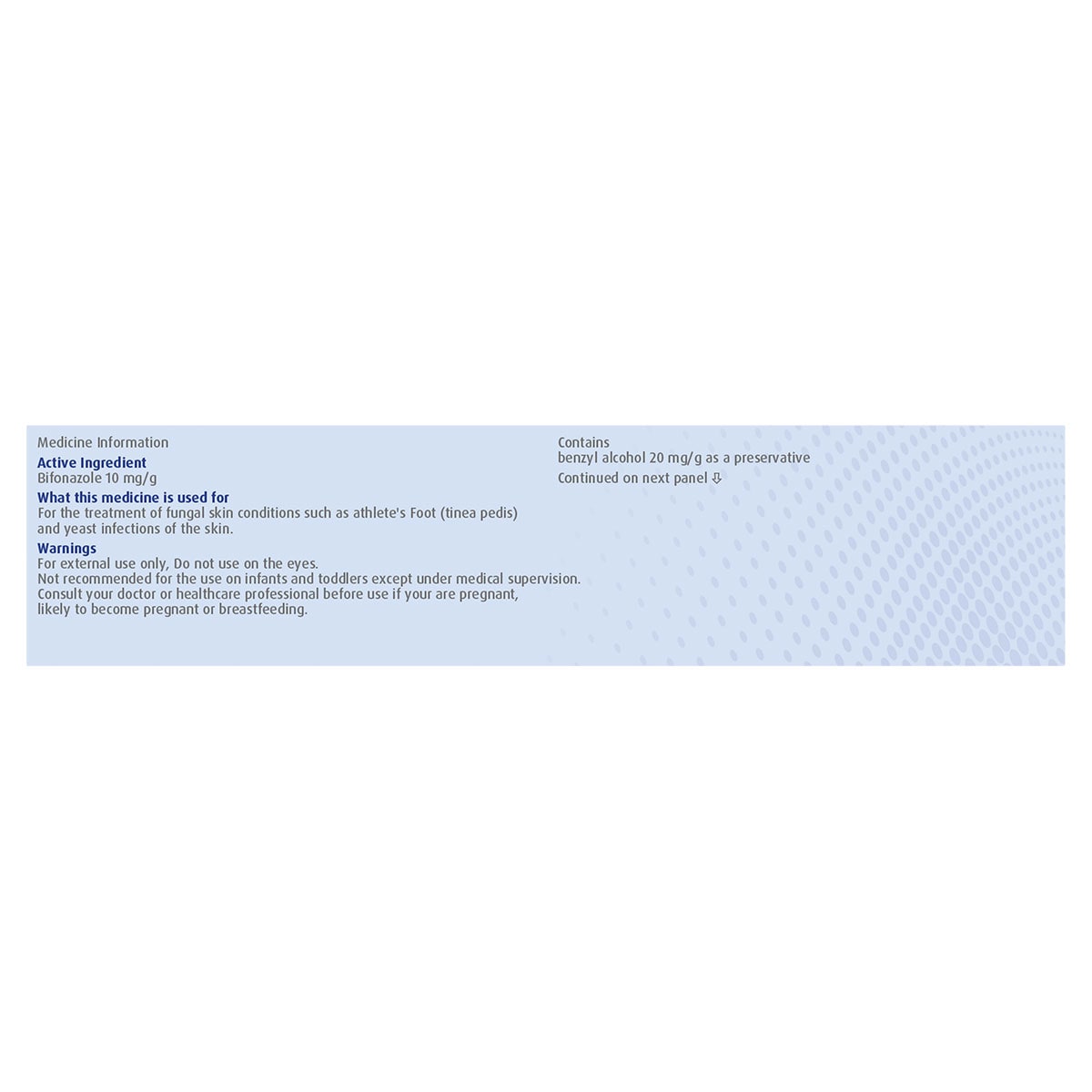 Canesten Once Daily Athletes Foot Cream with Applicator 15g - Image 2