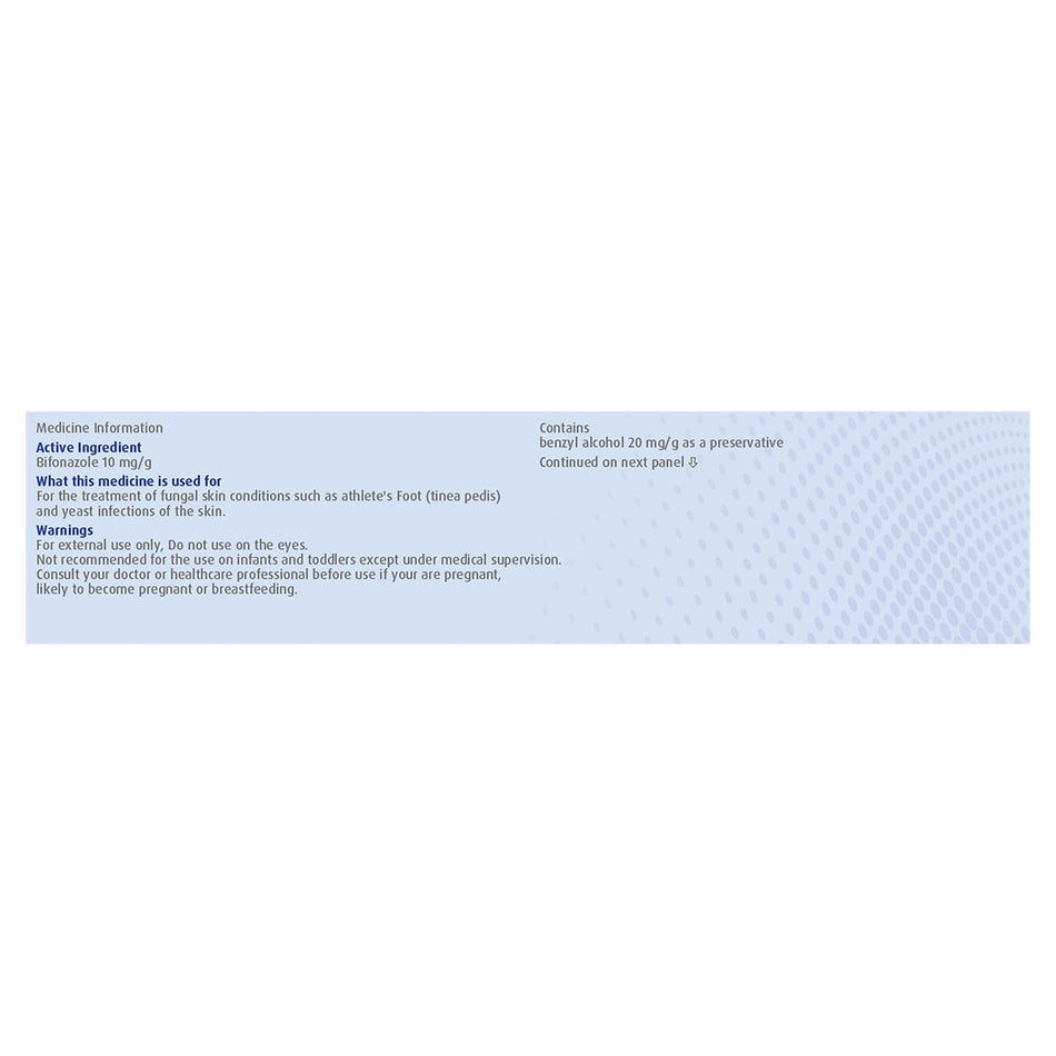 Canesten Once Daily Athletes Foot Cream with Applicator 15g - Image 2
