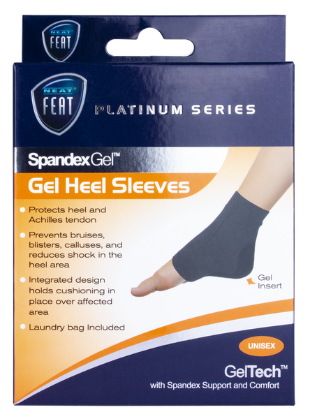 Neat Feat Spandex Gel Heel - Large