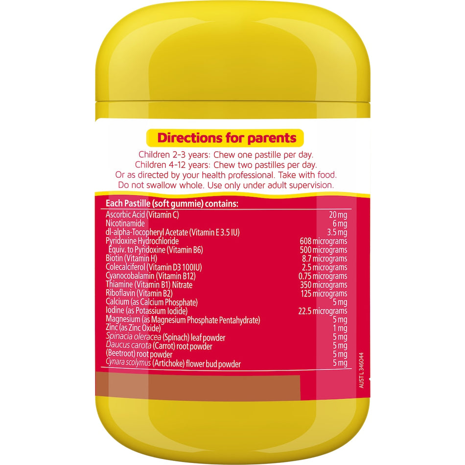 Nature's Way Kids Smart Vita Gummies Multi-Vitamin for Fussy Eaters 60's