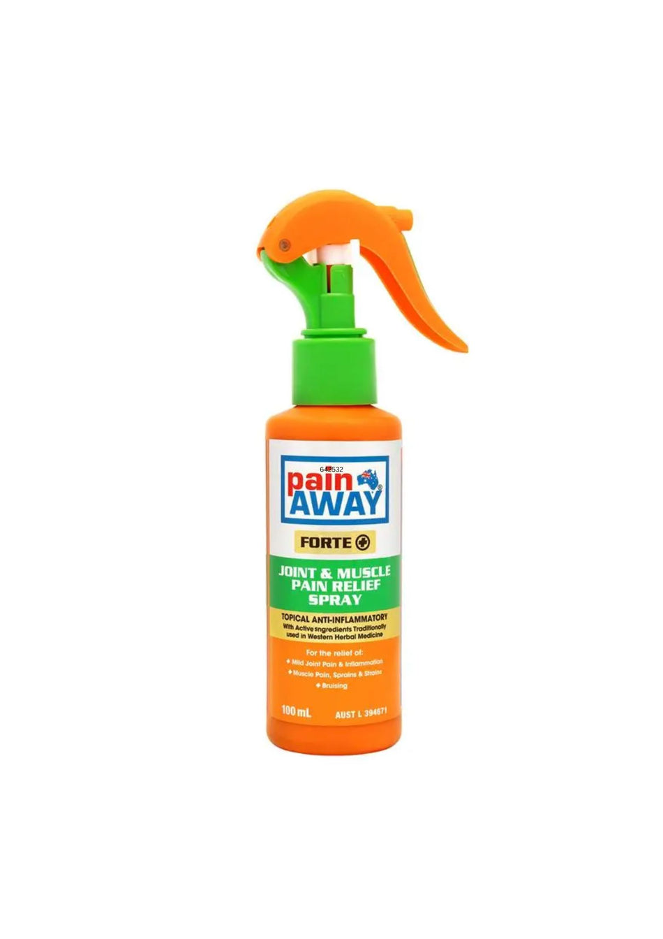 2 x PainAway Arthritis Spray 100mL = 200mL Joint Muscular Inflammation Pain Away