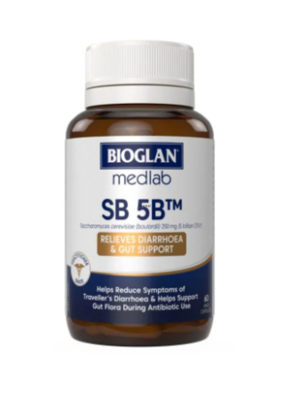 Medlab SB 5B 60 Capsules Healthy Gut Inflammation Reliefe Diarrhoea
