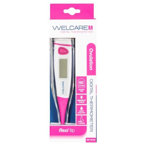 Welcare Ovulation Digital Thermometer 2 Decimal Places Family Planning