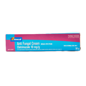 Amcal Anti Fungal Cream Broad Spectrum Treat Tinea Athlete's Foot 50g