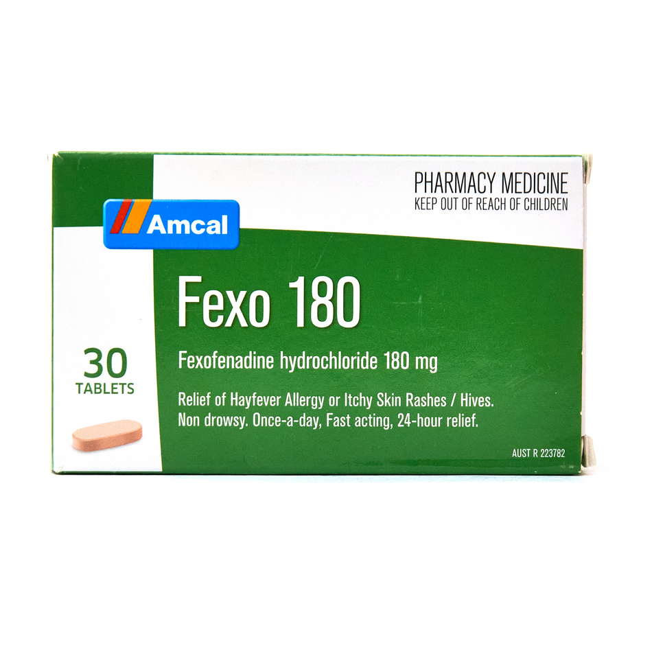 Amcal Fexo 180mg 30 Tablets