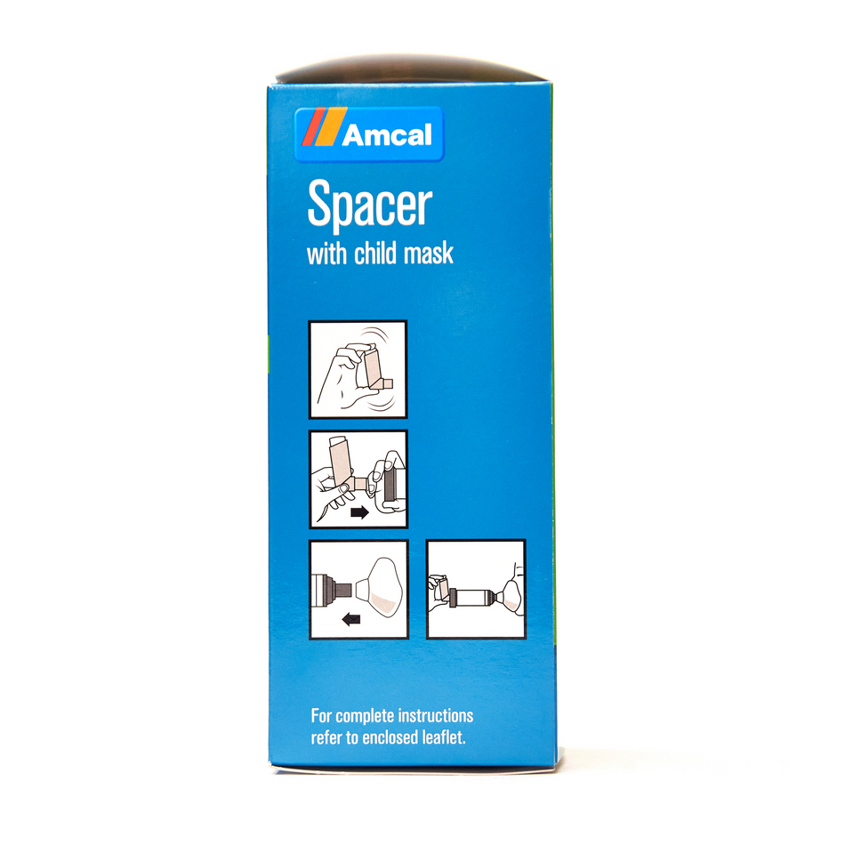 Amcal Anti Static Spacer with Child Mask - Ages 3 to 6