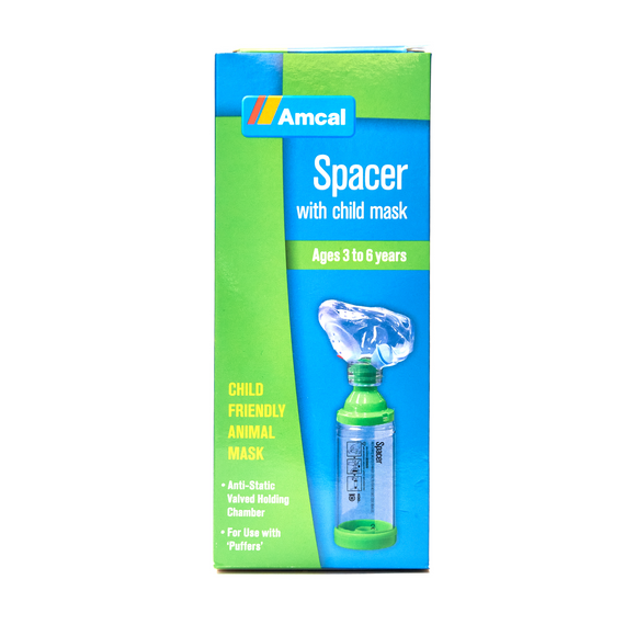 Amcal Anti Static Spacer with Child Mask - Ages 3 to 6