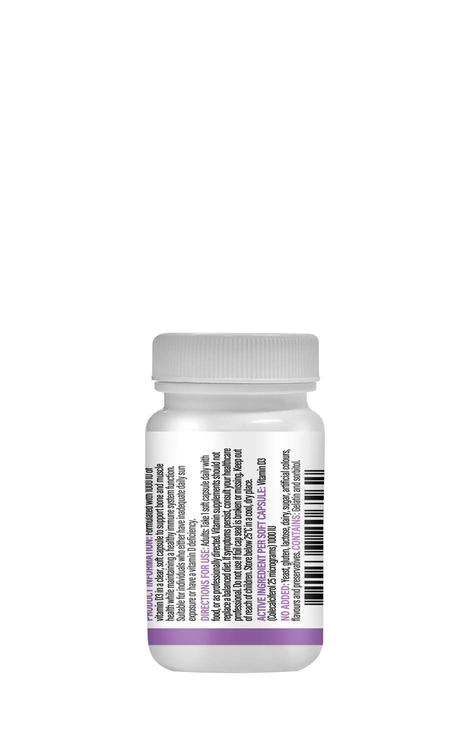 AMCAL VITAMIN D3 1000 IU 120 SOFT CAPSULES