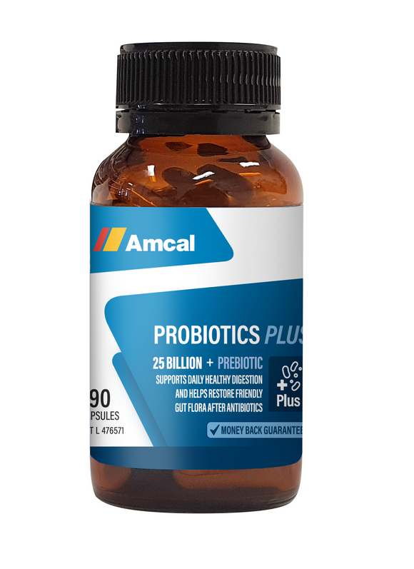 Amcal Probiotic Plus Digestive Health 90 Capsules